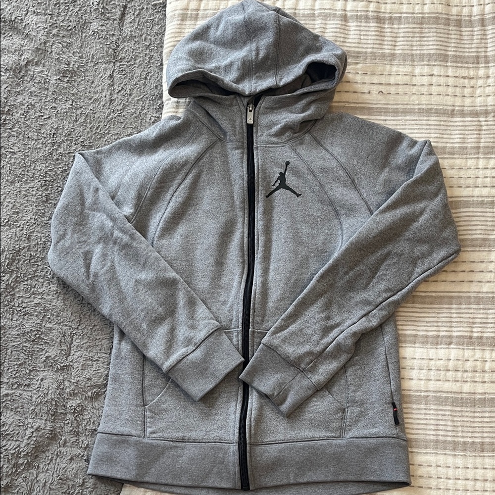 Jordan Gray Boys Full Zip Hoodie | L (12/13)